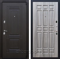 Входная дверь Армада Эстет 3к ФЛ-33 (Венге / Сандал серый)