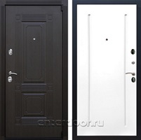 Входная дверь Армада Эстет 3к ФЛ-68 (Венге / Белый матовый)