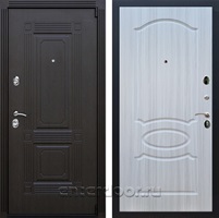 Входная дверь Армада Эстет 3к ФЛ-128 (Венге / Сандал белый)