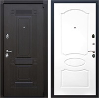 Входная дверь Эстет 3к ФЛ-128 (Венге / Белый ясень) для установки в квартиру 24561