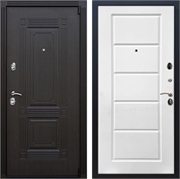 Входная дверь Эстет 3к ФЛ-39 (Венге / Белый ясень) для установки в квартиру 24566