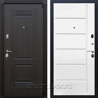 Входная дверь Армада Эстет 3к ФЛ-102 (Венге / Белый ясень)