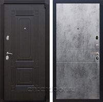 Входная дверь Армада Эстет 3к ФЛ-290 (Венге / Бетон темный)