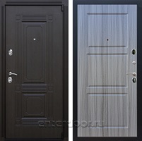 Входная дверь Армада Эстет 3к ФЛ-3 (Венге / Сандал серый)