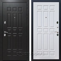 Входная металлическая дверь Армада Сенатор 8 ФЛ-33 (Венге / Белый ясень)