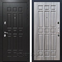 Входная металлическая дверь Армада Сенатор 8 ФЛ-33 (Венге / Сандал серый)