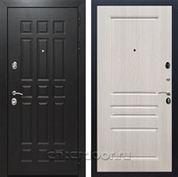 Входная металлическая дверь Армада Сенатор 8 ФЛ-243 (Венге / Дуб беленый)