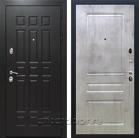 Входная металлическая дверь Армада Сенатор 8 ФЛ-243 (Венге / Бетон светлый)