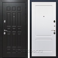 Входная металлическая дверь Армада Сенатор 8 ФЛ-117 (Венге / Белый матовый)