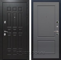 Входная металлическая дверь Армада Сенатор 8 ФЛ-117 (Венге / Графит софт)