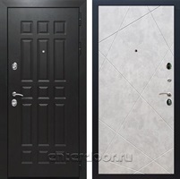 Входная металлическая дверь Армада Сенатор 8 ФЛ-291 (Венге / Бетон светлый)