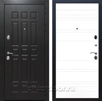 Входная металлическая дверь Армада Сенатор 8 ФЛ-14 (Венге / Белый матовый)