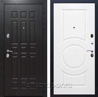 Входная металлическая дверь Армада Сенатор 8 ФЛ-016 (Венге / Белый матовый)