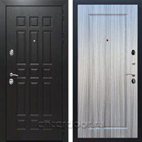 Входная металлическая дверь Армада Сенатор 8 ФЛ-119 (Венге / Сандал серый)