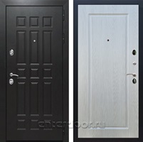 Входная металлическая дверь Армада Сенатор 8 ФЛ-119 (Венге / Лиственница беж)