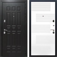 Входная дверь Престиж ФЛ-33 ЧШ ФЛ-185 (Венге / Белый матовый) для установки в квартиру 24652