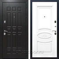 Входная дверь Армада Престиж ФЛ-33 ЧШ ФЛ-181 (Венге / Белый матовый)