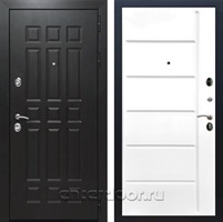 Входная дверь Армада Престиж ФЛ-33 ЧШ ФЛ-102 (Венге / Белый матовый)