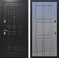 Входная дверь Армада Престиж ФЛ-33 ЧШ ФЛ-3 (Венге / Сандал серый)