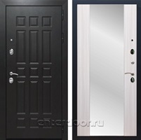 Входная дверь Армада Престиж ФЛ-33 ЧШ с зеркалом СБ-16 (Венге / Сандал белый)