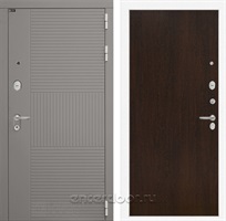 Входная металлическая дверь Лабиринт Formo 05 (Шато Латте / Венге)