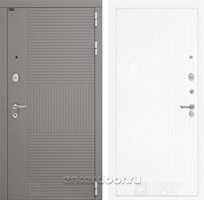 Входная металлическая дверь Лабиринт Formo 07 (Шато Латте / Белое дерево)