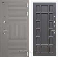 Входная металлическая дверь Лабиринт Formo 12 (Шато Латте / Венге)
