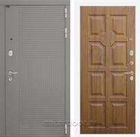Входная металлическая дверь Лабиринт Formo 17 (Шато Латте / Золотой дуб)