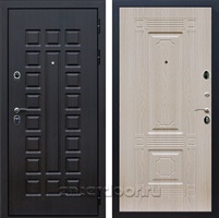 Входная металлическая дверь Армада Сенатор ФЛ-2 (Венге / Дуб беленый)