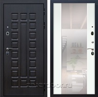 Входная металлическая дверь Армада Сенатор 3к с зеркалом СБ-16 (Венге / Ясень белый)