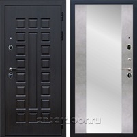 Входная металлическая дверь Армада Сенатор 3к с зеркалом СБ-16 (Венге / Бетон светлый)