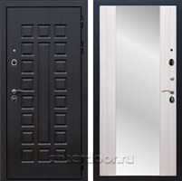 Входная металлическая дверь Армада Сенатор 3к с зеркалом СБ-16 (Венге / Сандал белый)