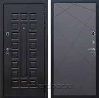 Входная металлическая дверь Армада Сенатор 3к ФЛ-291 (Венге / Графит софт)