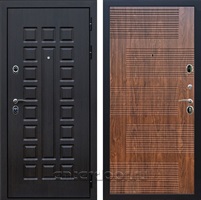 Входная металлическая дверь Армада Сенатор 3к ФЛ-185 (Венге / Орех темный)