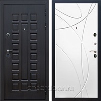 Входная металлическая дверь Армада Сенатор 3к ФЛ-247 (Венге / Белый ясень)