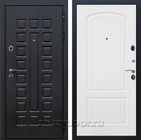 Входная металлическая дверь Армада Сенатор 3к ФЛ-138 (Венге / Белый матовый)