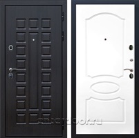 Входная металлическая дверь Армада Сенатор 3к ФЛ-128 (Венге / Белый матовый)