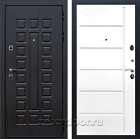 Входная металлическая дверь Армада Сенатор 3к ФЛ-102 (Венге / Белый матовый)