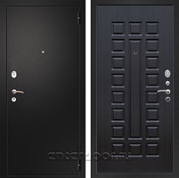 Входная металлическая дверь Армада 1A ФЛ-183 (Черный муар / Венге)