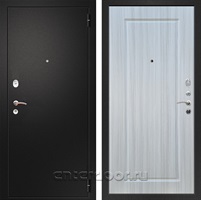 Входная металлическая дверь Армада 1A ФЛ-119 (Черный муар / Сандал белый)
