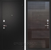 Входная металлическая дверь Армада Арсенал ФЛ-185 (Черный муар / Венге)