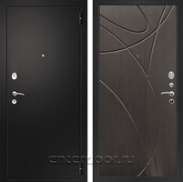 Входная металлическая дверь Армада Арсенал ФЛ-247 (Черный муар / Венге)