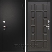 Входная металлическая дверь Армада Арсенал ФЛ-244 (Черный муар / Венге)