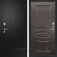 Входная металлическая дверь Армада Арсенал ФЛ-181 (Черный муар / Венге)