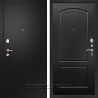 Входная металлическая дверь Армада Арсенал ФЛ-138 (Черный муар / Венге)