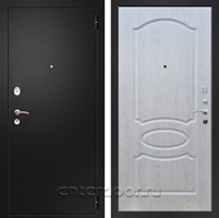 Входная металлическая дверь Армада Арсенал ФЛ-128 (Черный муар / Лиственница беж)