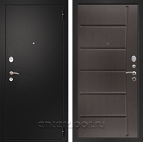 Входная металлическая дверь Армада Арсенал ФЛ-102 (Черный муар / Венге)