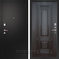 Входная металлическая дверь Армада Арсенал ФЛ-2 (Черный муар / Венге)