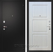 Входная металлическая дверь Армада Арсенал ФЛ-3 (Черный муар / Лиственница беж)