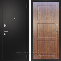 Входная металлическая дверь Армада Арсенал ФЛ-3 (Черный муар / Берёза морёная)